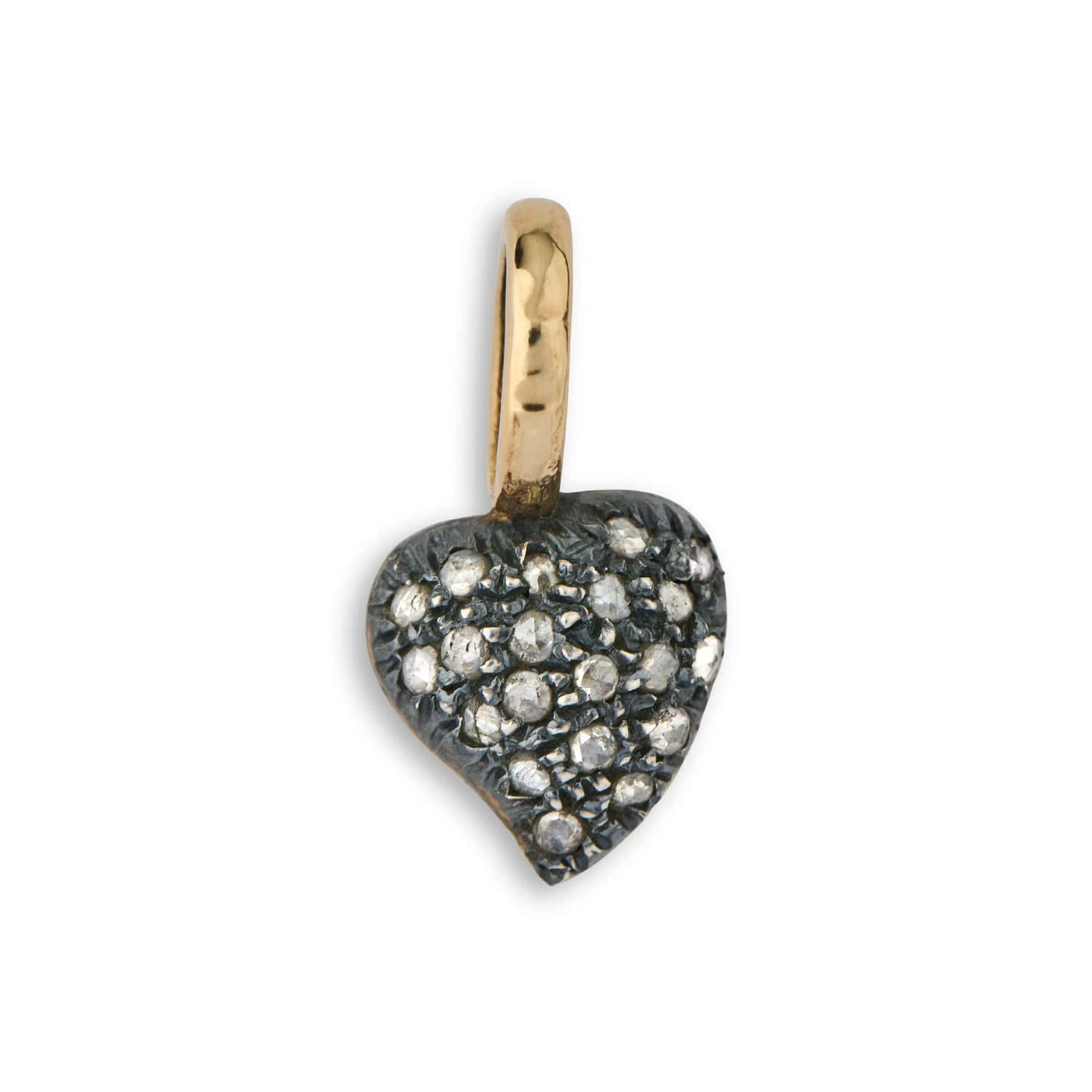 Victoria Heart | Vedhæng Sølv/14 kt. rødguld Diamanter | 5090266