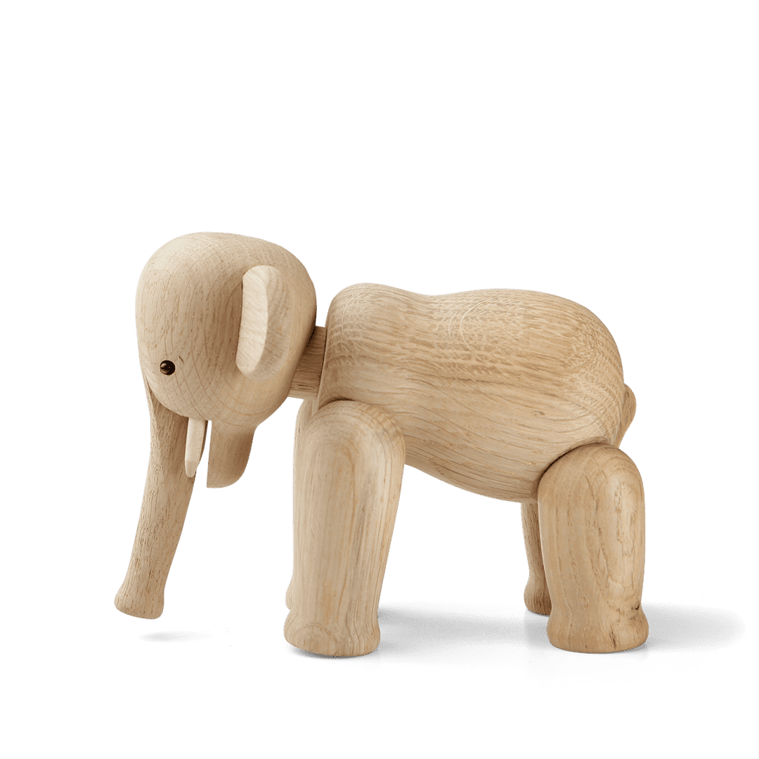 Kay Bojesen | Elefant i egetræ 9,5 cm | 39242