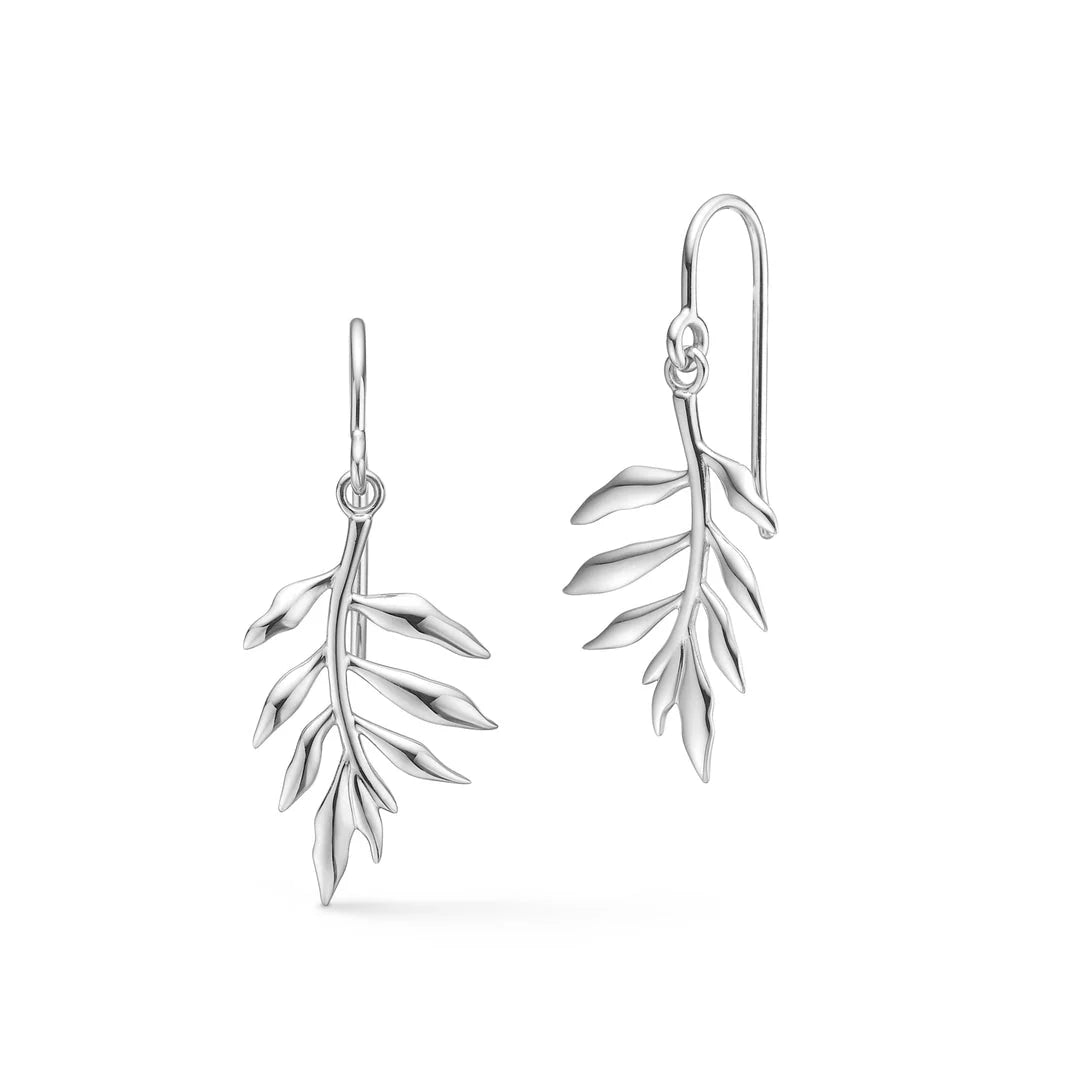 Tree of Life | Øreringe 18 kt. hvidguld 22 mm | WG-HKS152