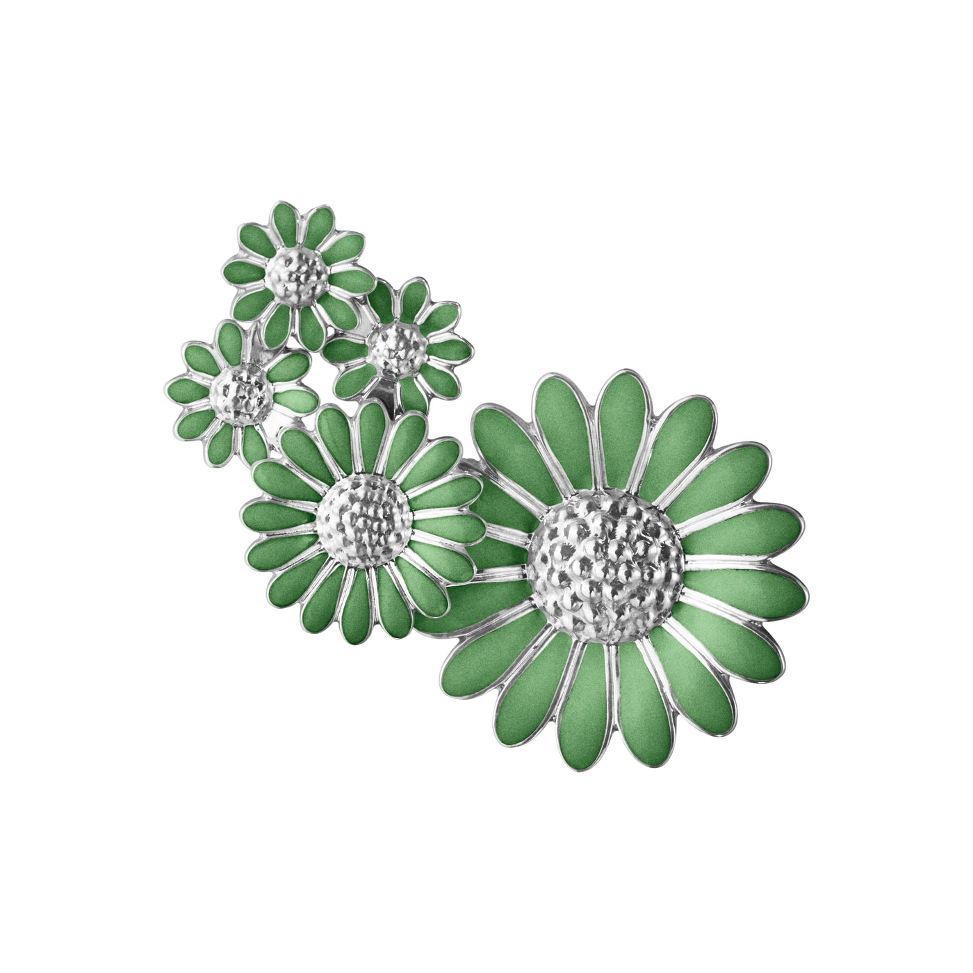 Daisy | Earcuff Sølv Grøn | 20001363