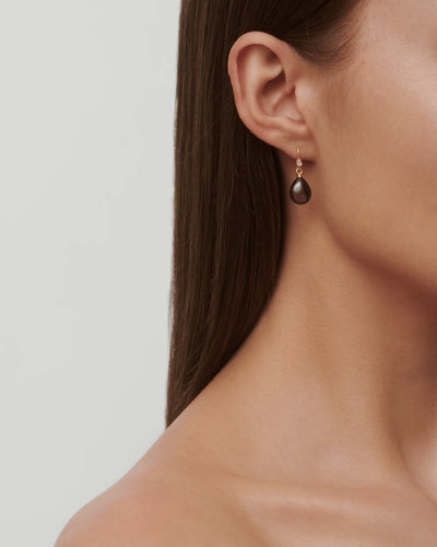 Prima Ballerina | Øreringe 22 kt. forgyldt sølv Lilla | HKS548GDATCRCZ