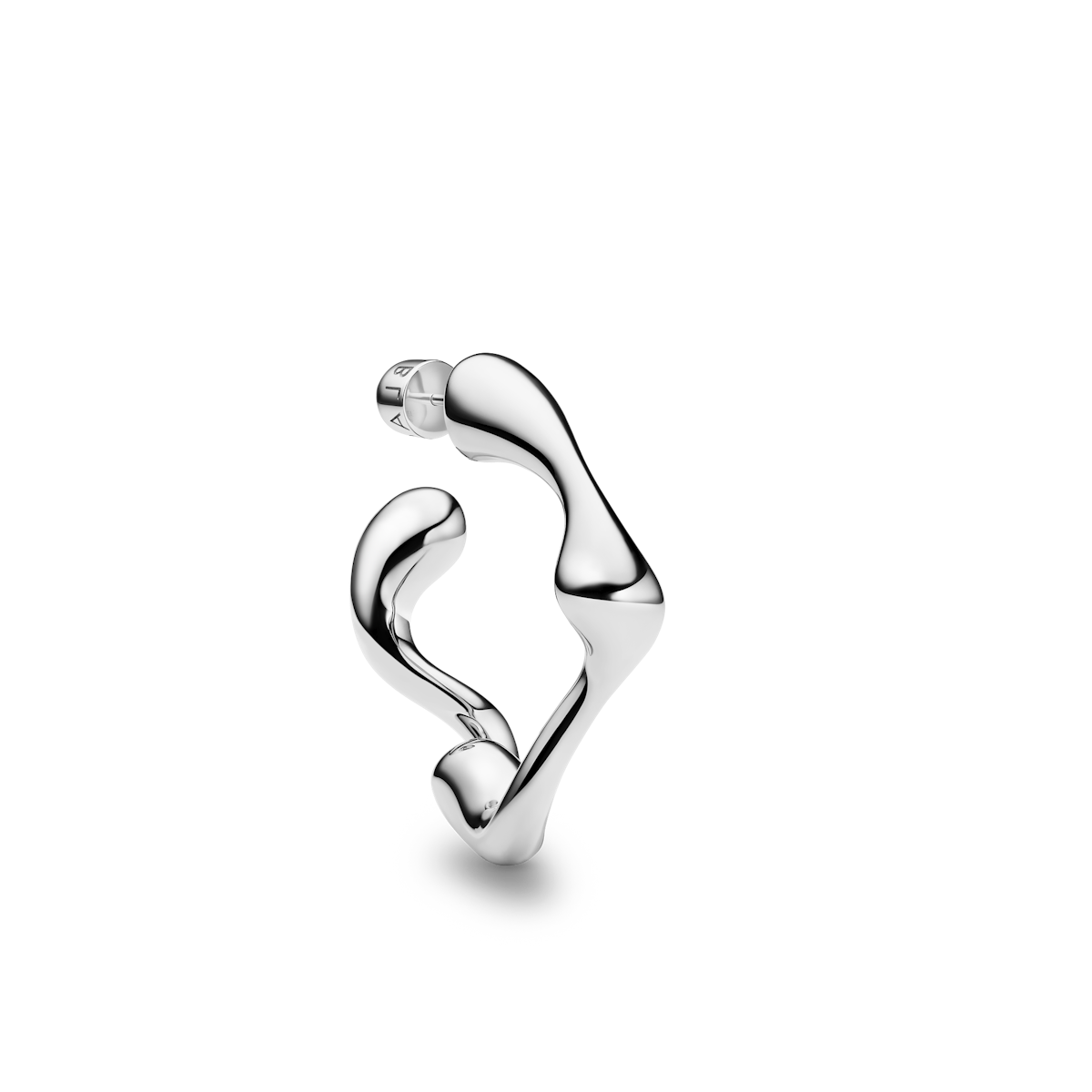 Splash Small Left | Ørering Sølv | 101100AG