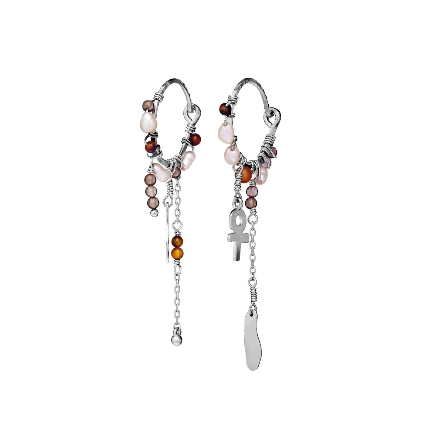 Lyra | Øreringe Sølv | 9849C