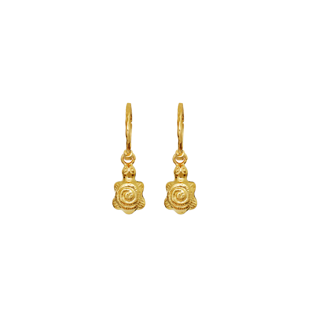 Alona | Øreringe Forgyldt sølv | 9903A