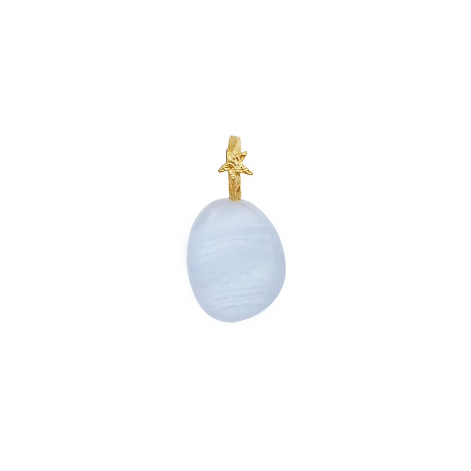 Blue Lace Air | Vedhæng Forgyldt sølv | 2831A