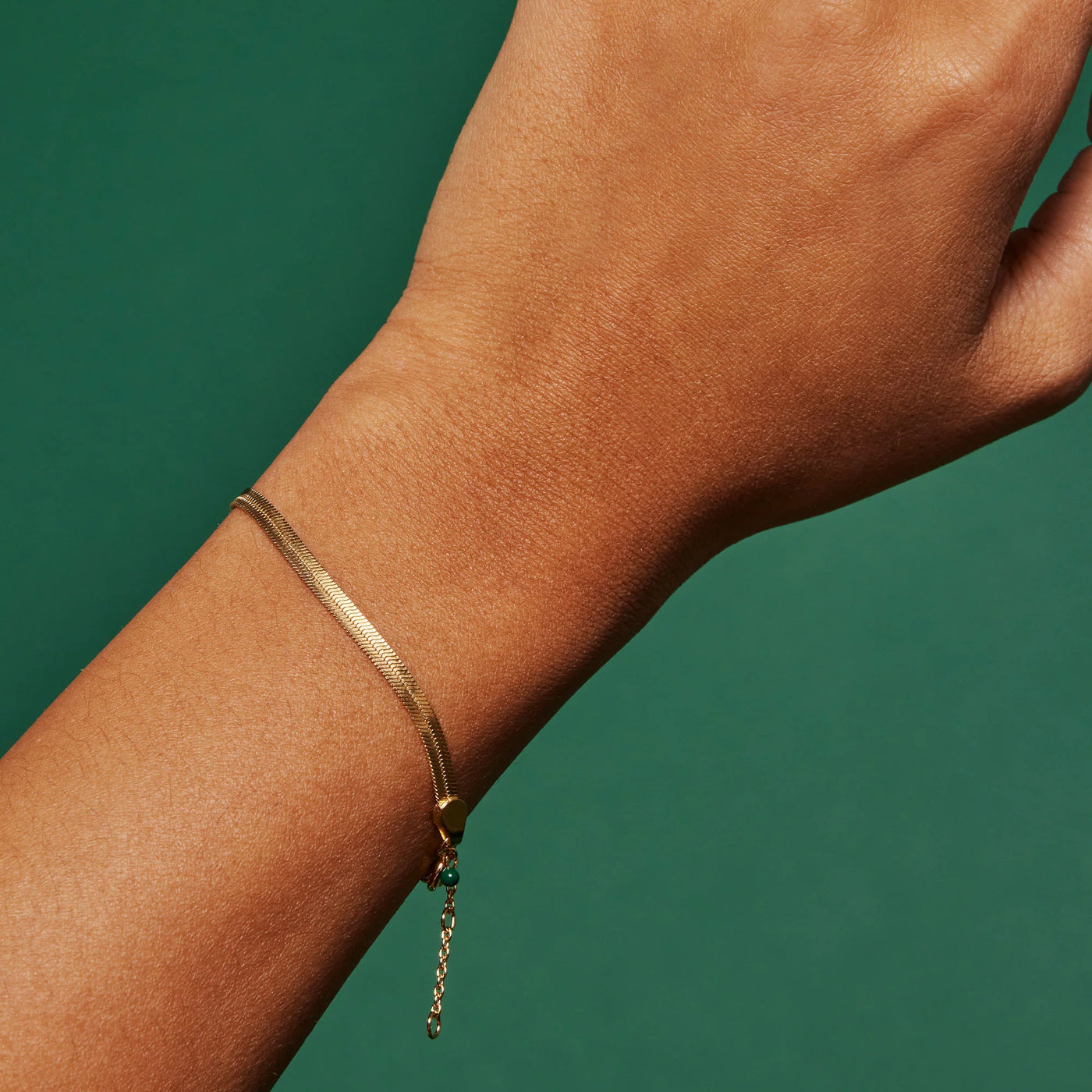 Caroline | Armbånd 18 kt. forgyldt sølv | B72G