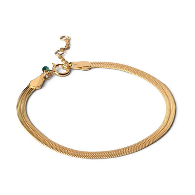 Caroline | Armbånd 18 kt. forgyldt sølv | B72G