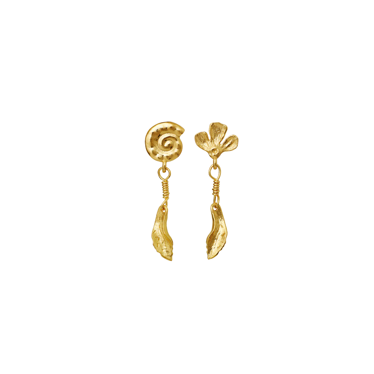 Carmel | Øreringe Forgyldt sølv | 9907A