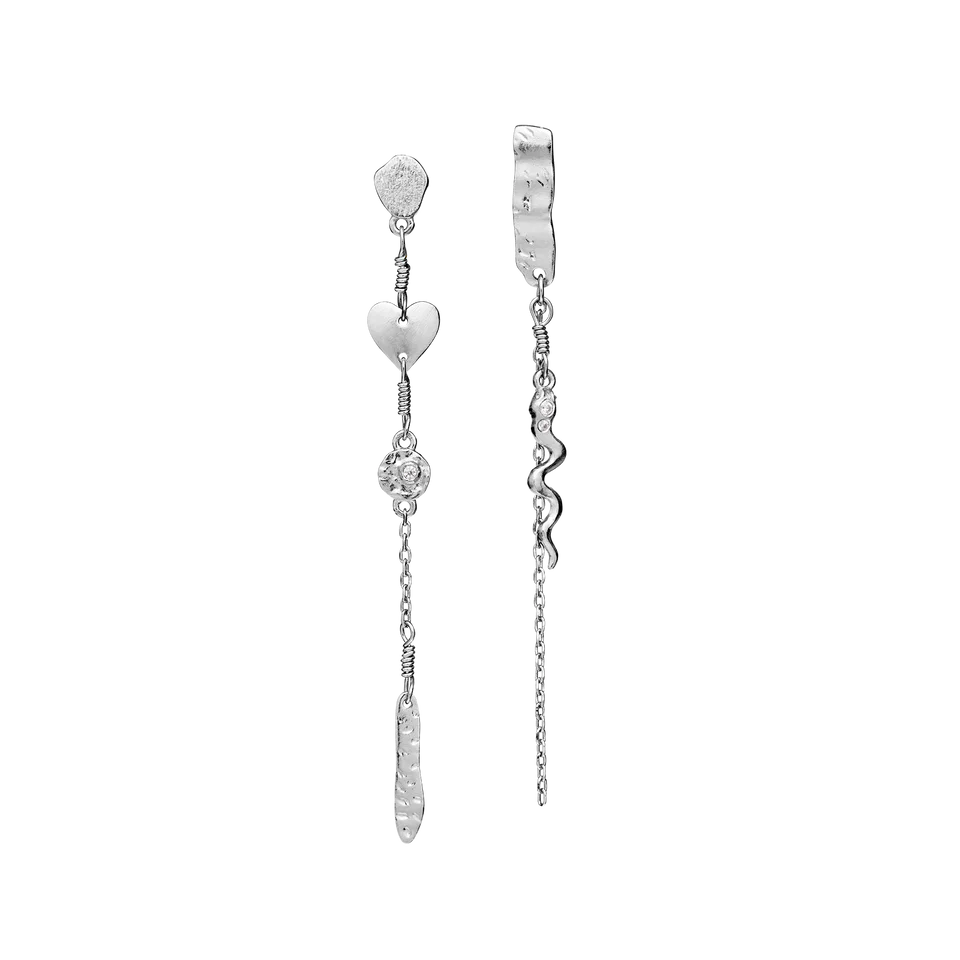 Delfine | Øreringe Sølv | 9847C