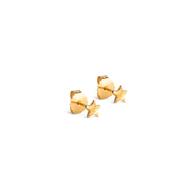 Star Energy | Øreringe 18 kt. forgyldt sølv | E410G