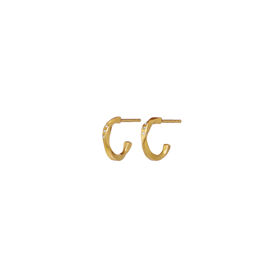 Echo Petite | Øreringe Forgyldt sølv | 9861A