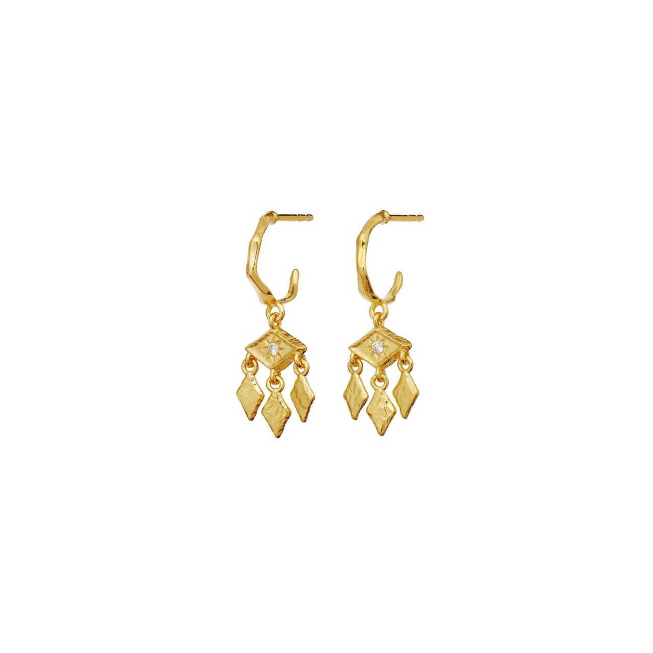 Edwina | Øreringe Forgyldt sølv | 10023A