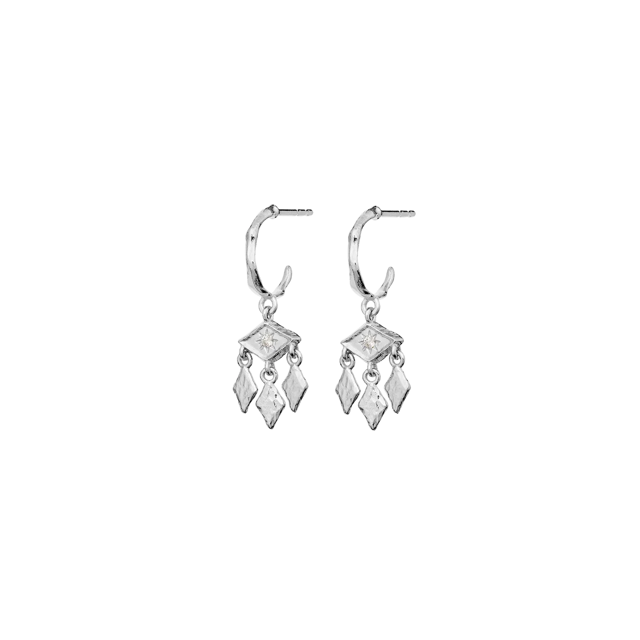 Edwina | Øreringe Sølv | 10023C