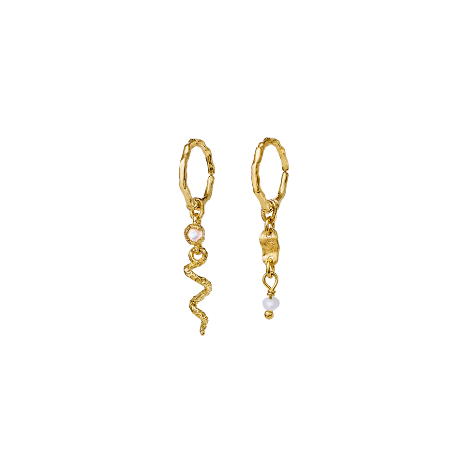 Evelyn | Øreringe Forgyldt sølv | 9749A