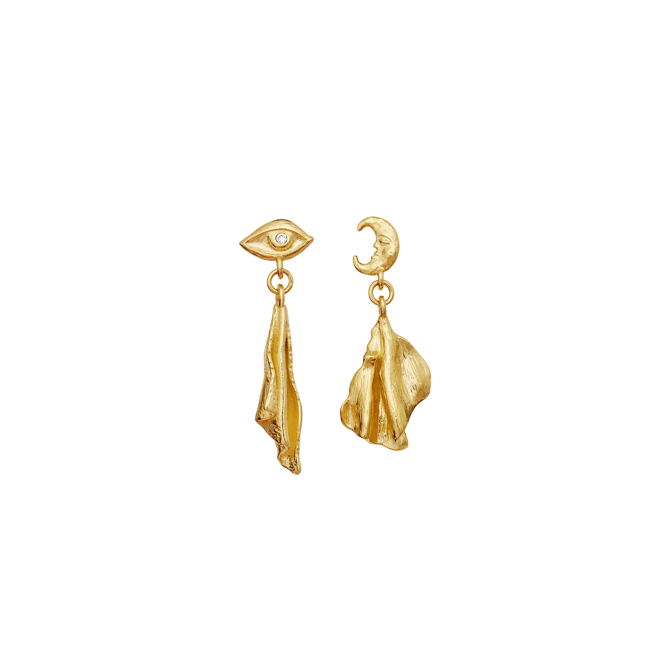 Felicia | Øreringe Forgyldt sølv | 10035A