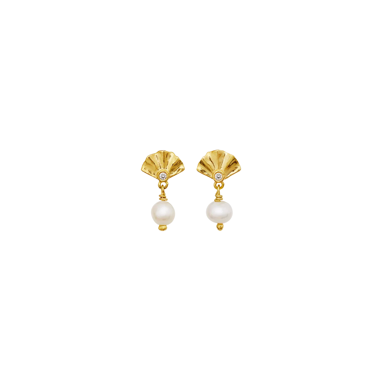 Odette | Øreringe Forgyldt sølv | 10038A