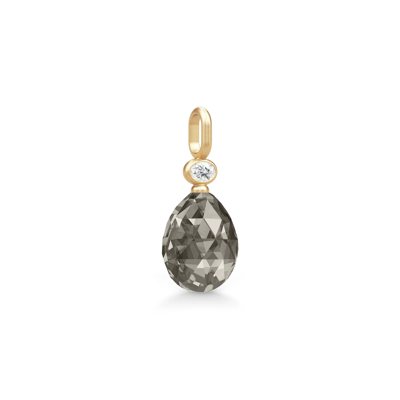 Ofelia | Vedhæng 22 kt. forgyldt sølv Smokey | PD356GDSMCRCZ