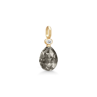 Ofelia | Vedhæng 22 kt. forgyldt sølv Smokey | PD356GDSMCRCZ