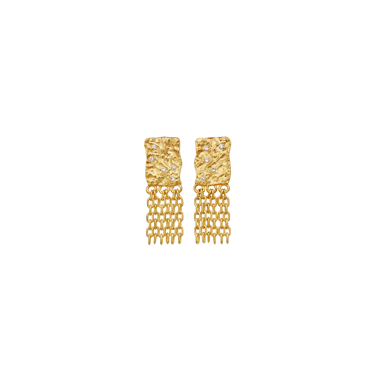 Pietra | Øreringe Forgyldt sølv | 10037A