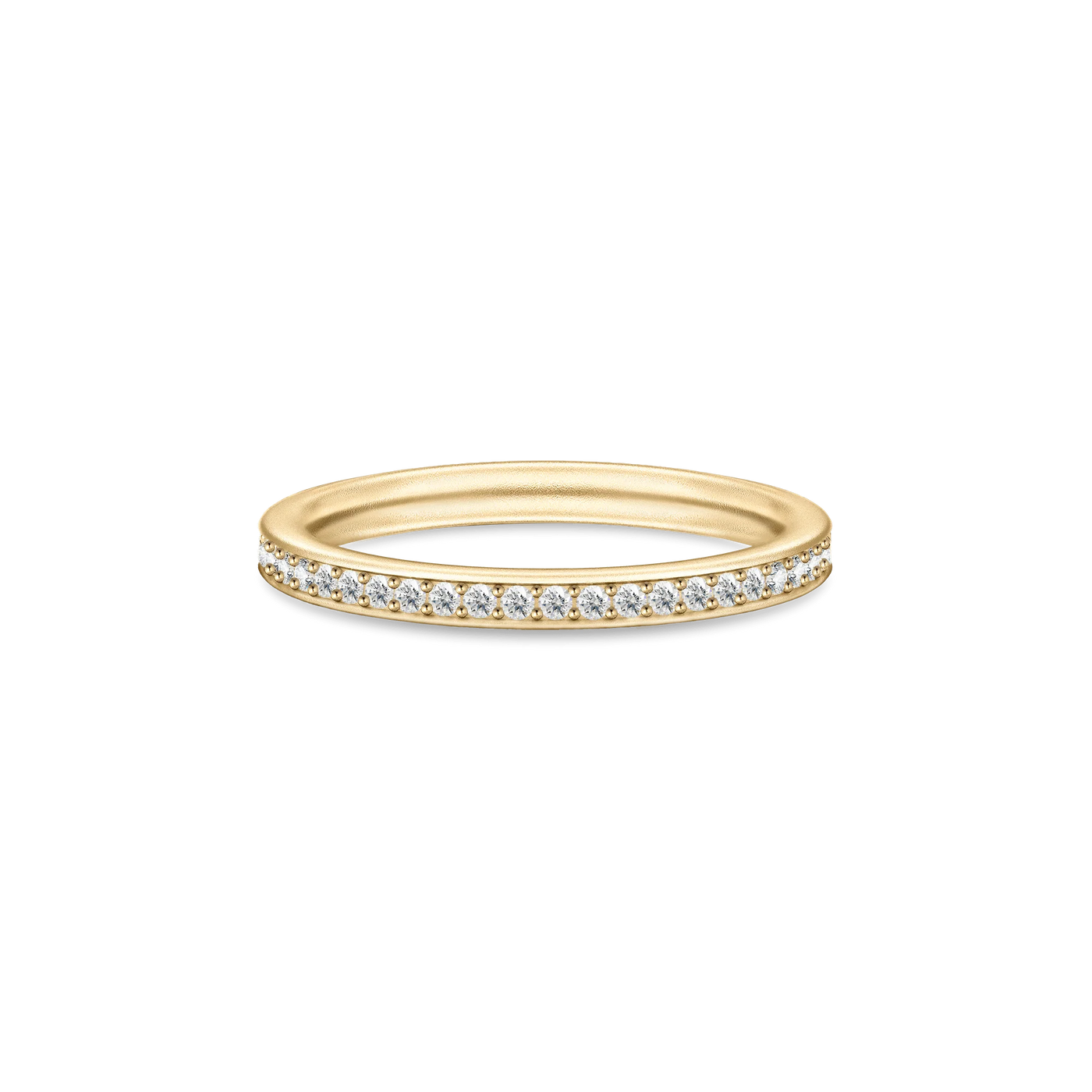 Infinity | Ring 22 kt. forgyldt sølv Zirkonia | RI84GDCZ