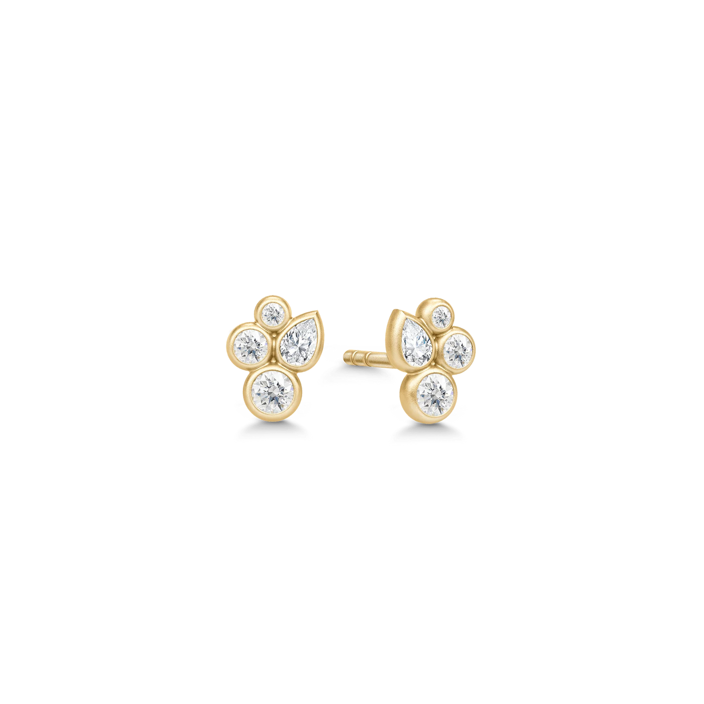 Treasure Mini | Ørestikker 22 kt. forgyldt sølv Zirkonia | ST337GDCZ