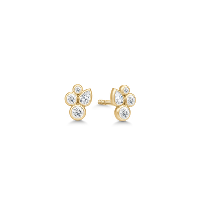 Treasure Mini | Ørestikker 22 kt. forgyldt sølv Zirkonia | ST337GDCZ