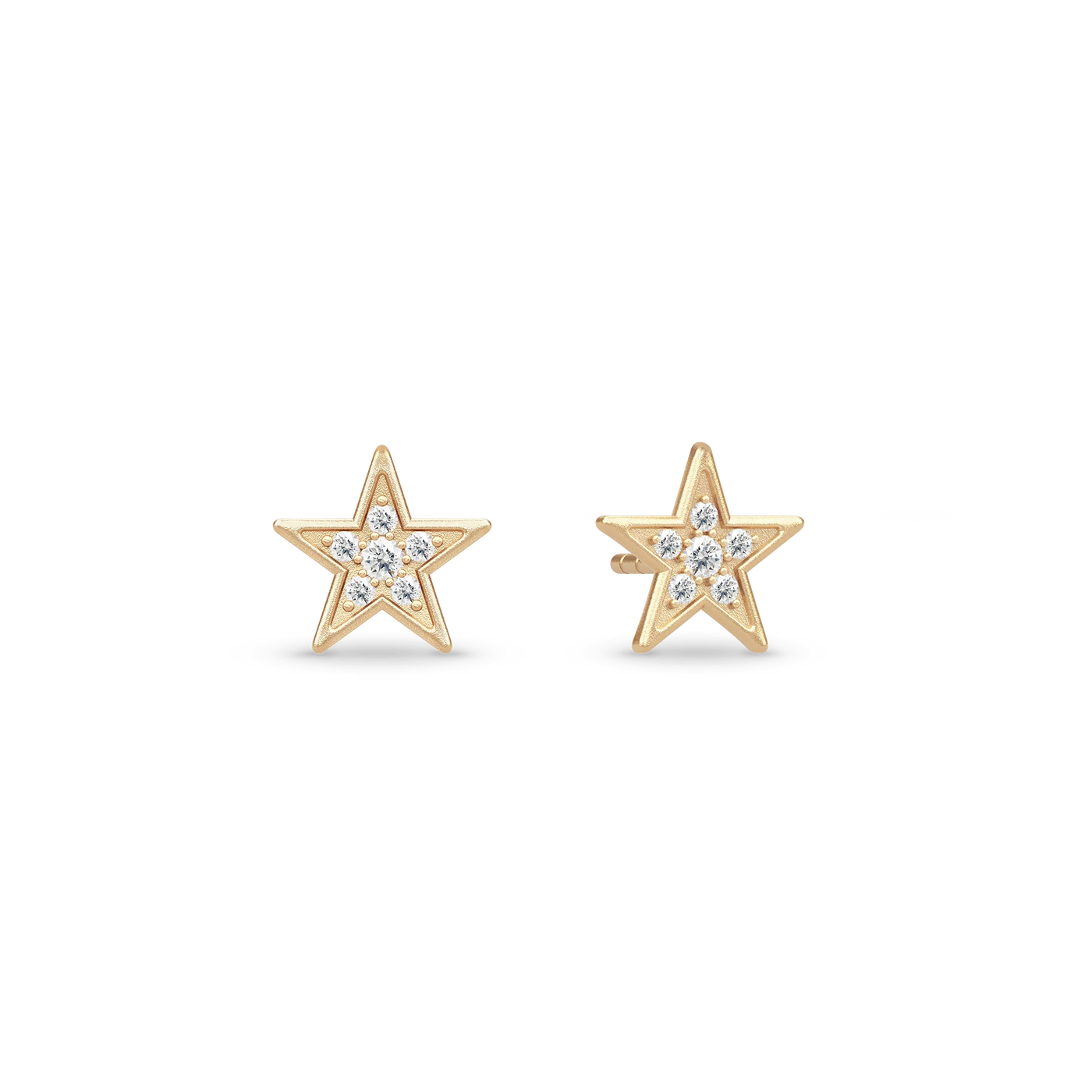 Stella | Ørestikker 22 kt. forgyldt sølv Zirkonia | ST67GDCZ