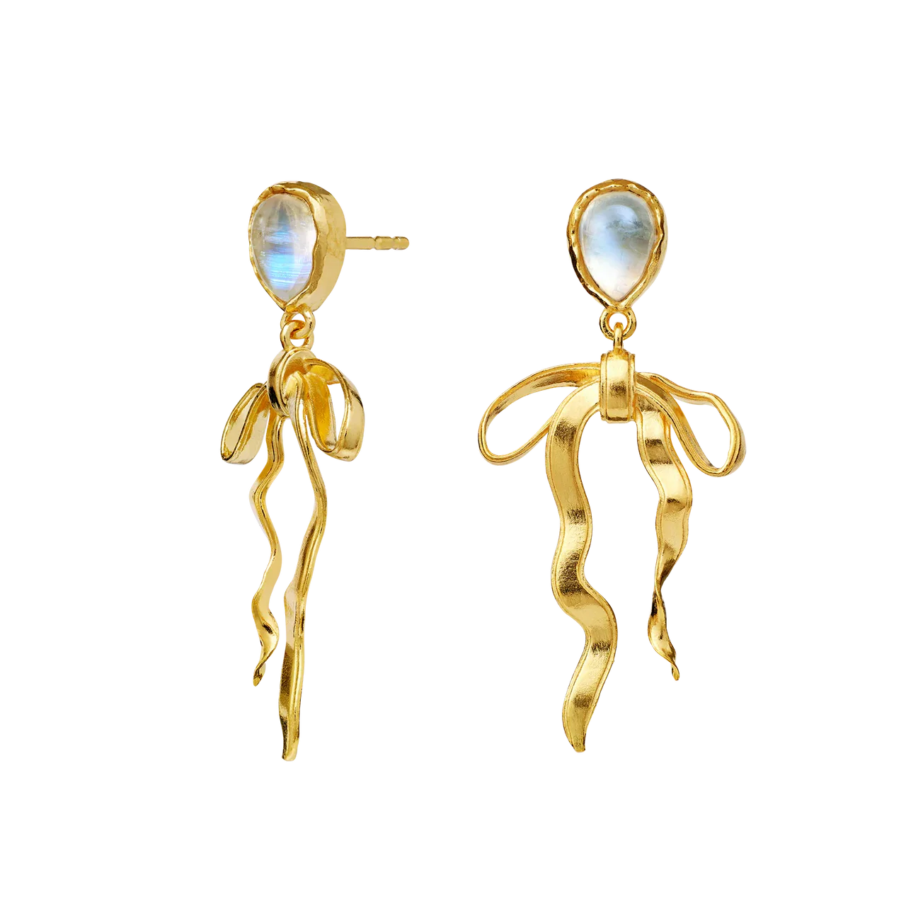 Tiana | Øreringe Forgyldt sølv | 9940A