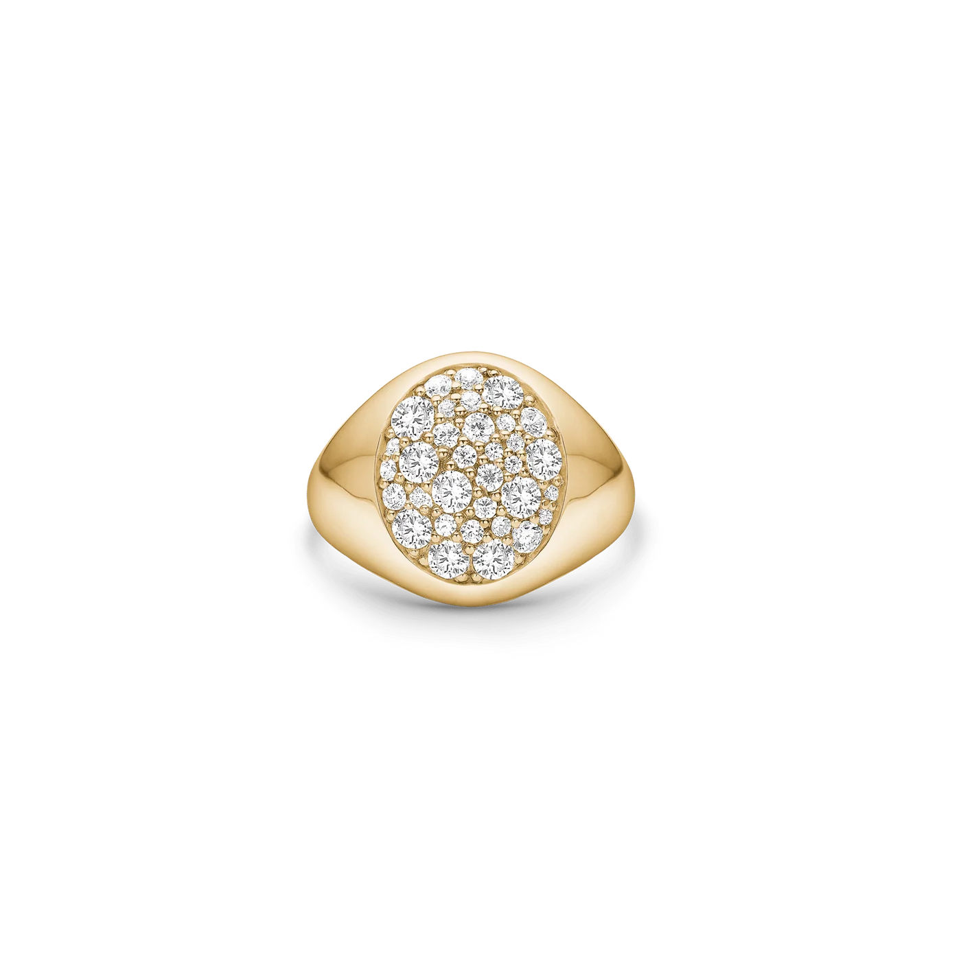 Signet | Ring 18 kt. rødguld | YG-RI26746