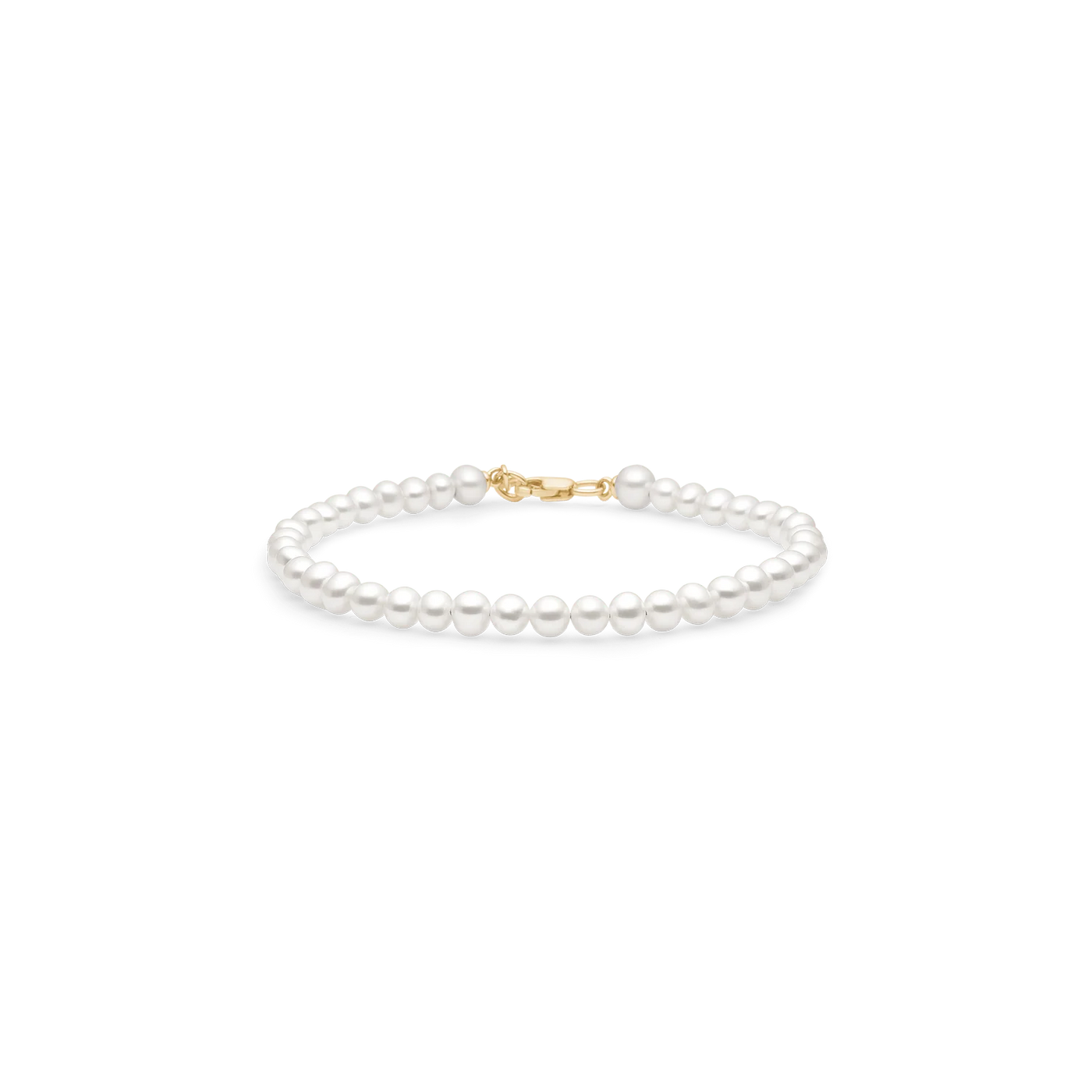 Esther | Armbånd 14 kt. guld Ferskvandsperler | YG14-BR323XS/S