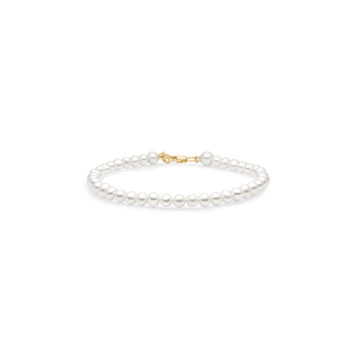 Esther | Armbånd 14 kt. guld Ferskvandsperler | YG14-BR323XS/S