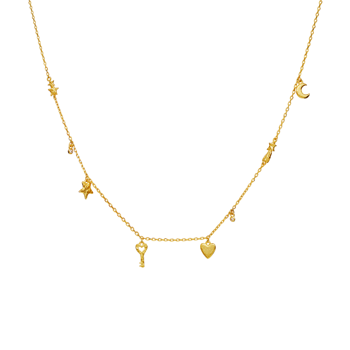 Idra | Halskæde Forgyldt sølv | 2706A