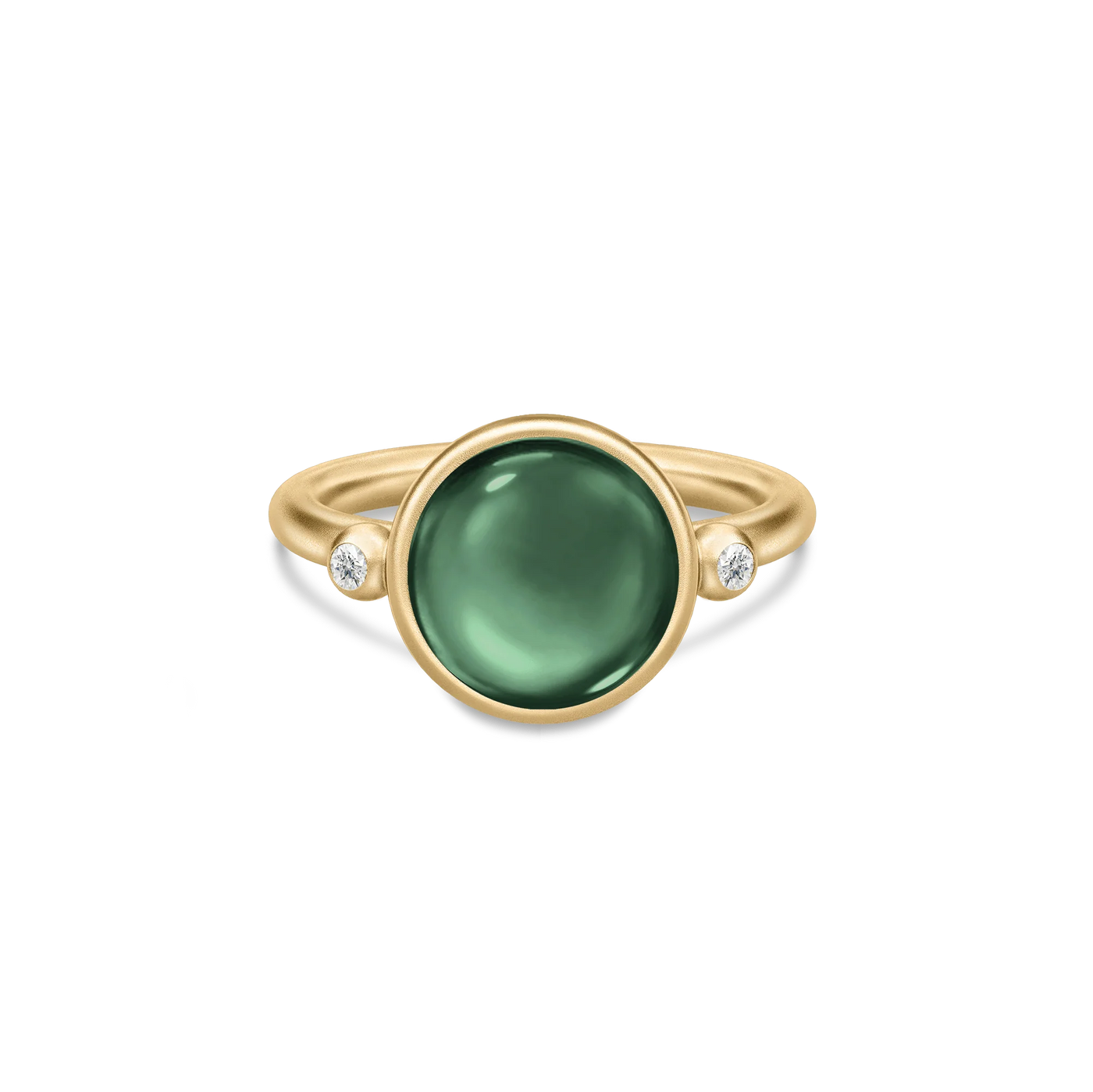 Prime | Ring 22 kt. forgyldt sølv Turmalin krystal | RI248GDSACRCZ