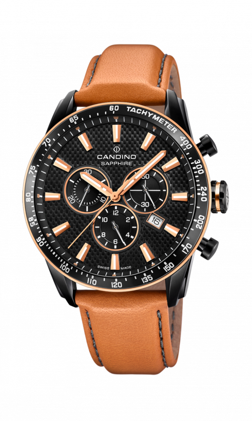 Gents Sport | Herreur Sort 45 mm | C4759/1