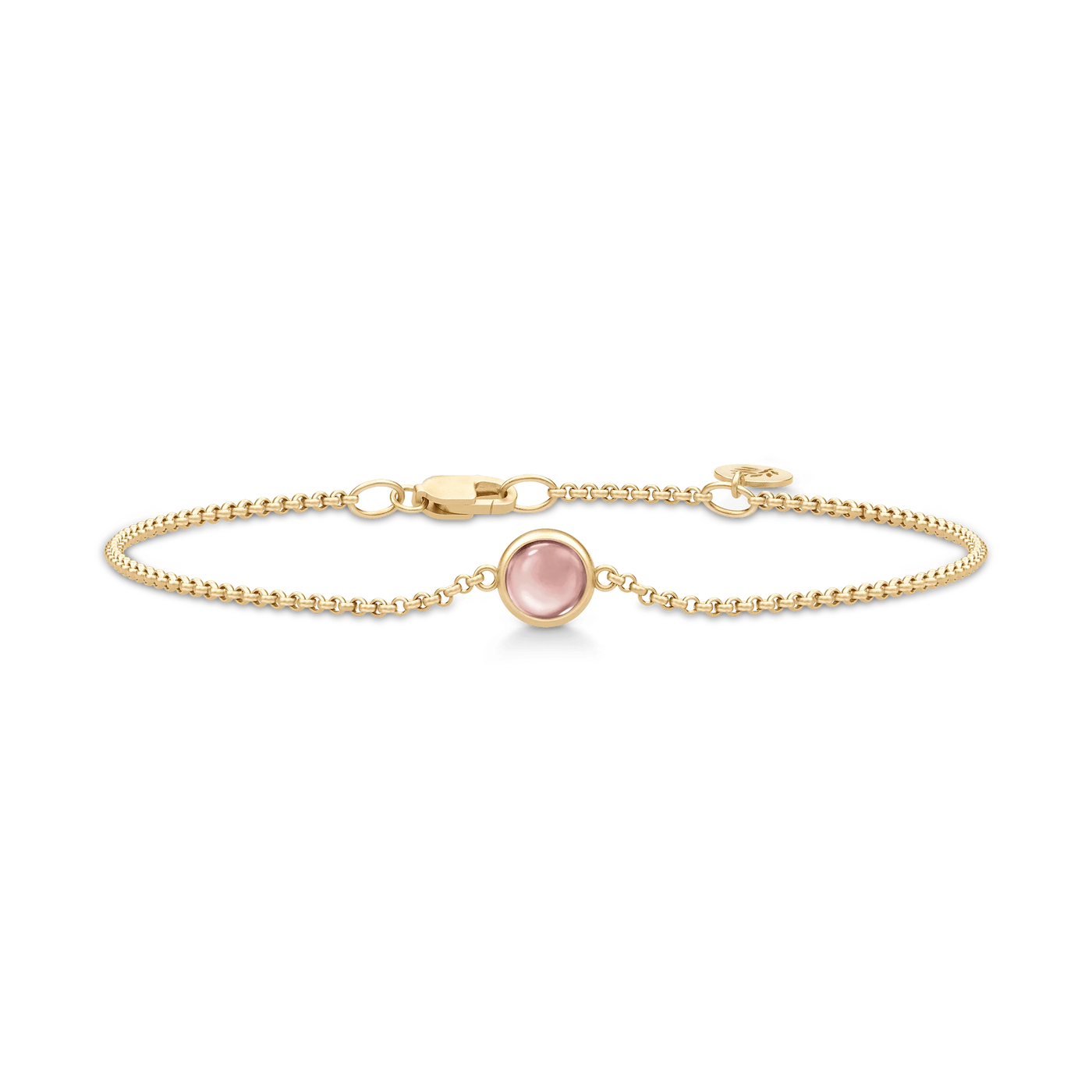 Primini | Armbånd 22 kt. forgyldt sølv Dusty Rose | BR258GDDSROCR