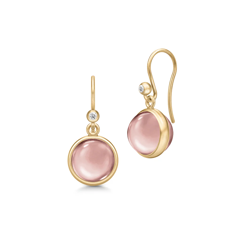Prime | Øreringe 22 kt. forgyldt sølv Dusty Rose | HKS181GDDSROCRCZ