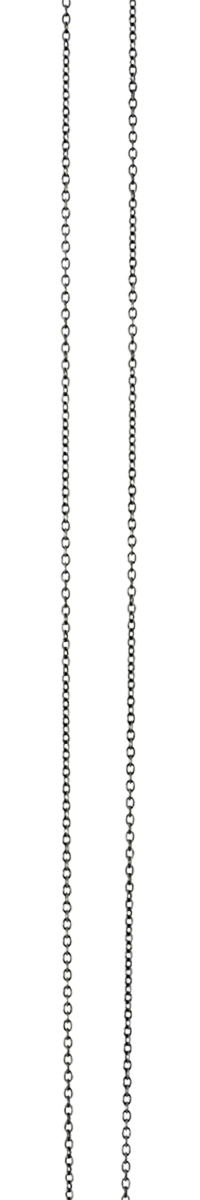 Design | Halskæde Oxideret sølv 80 cm | C0071-301