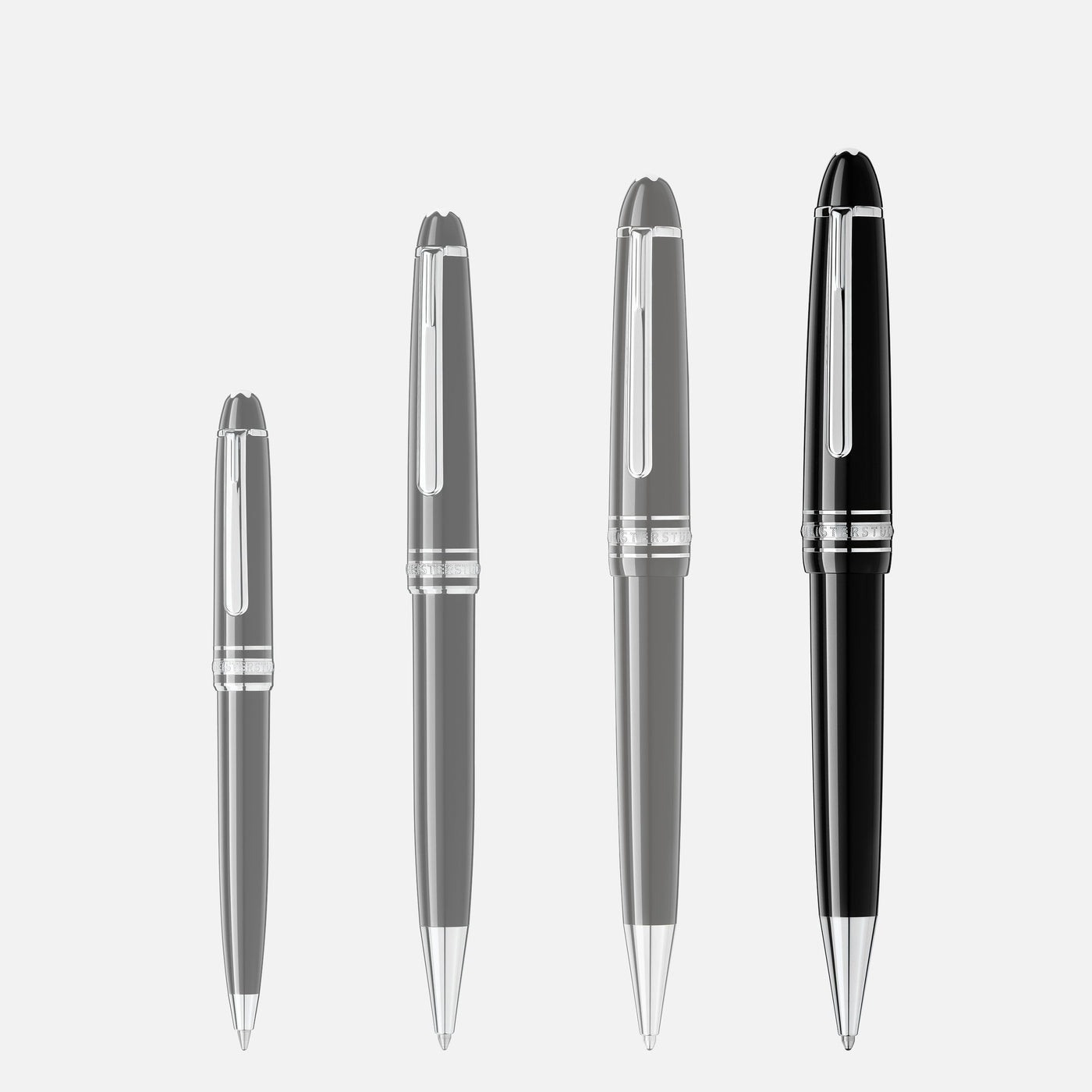 Meisterstück LeGrand | Ballpoint Pen Sort/sølv | MB7569