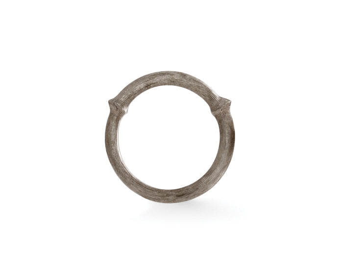 Nature | Ring Sort 18 kt. hvidguld Nr. 3 | A2682-502