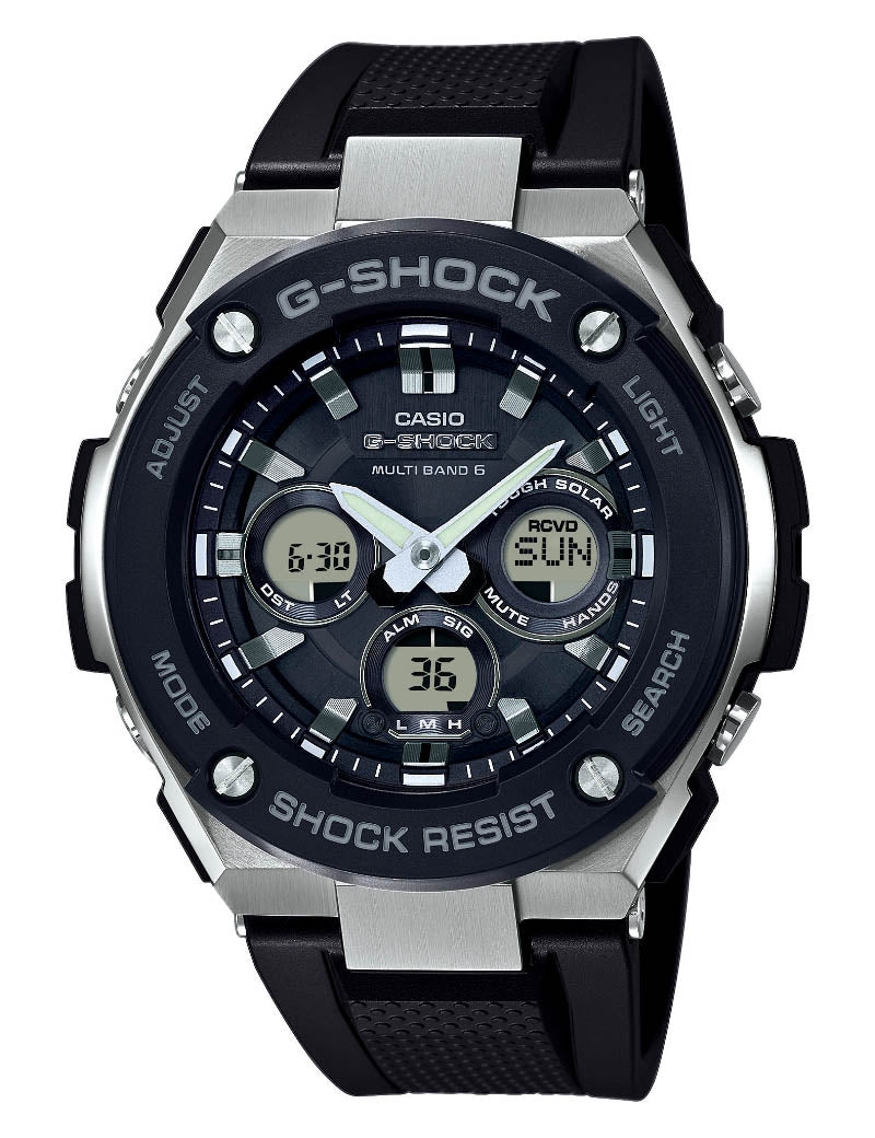G-Shock | Herreur Sort 50 mm | GST-W300-1AER