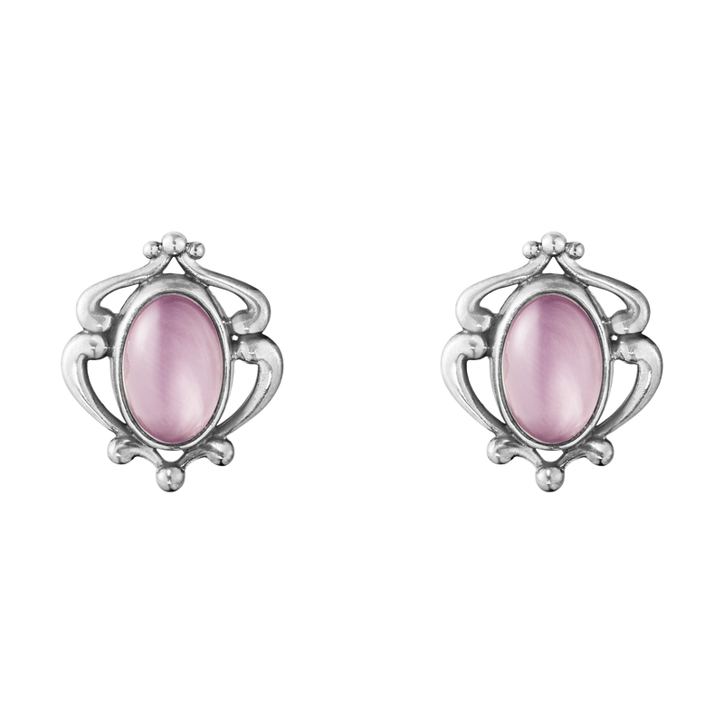 Heritage | Øreclips Sølv Lilla kvarts | 10014469