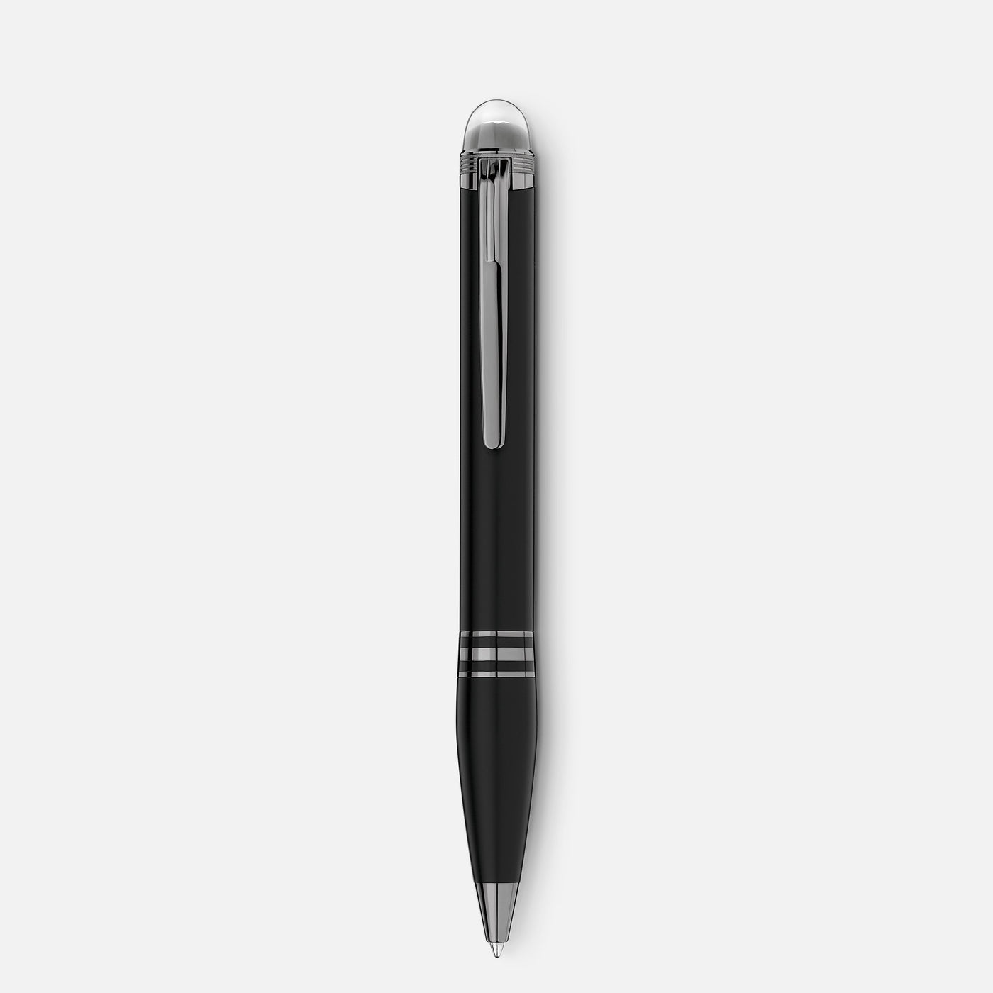 Starwalker UltraBlack Precious Resin | Ballpoint Pen Sort/sølv | MB126362